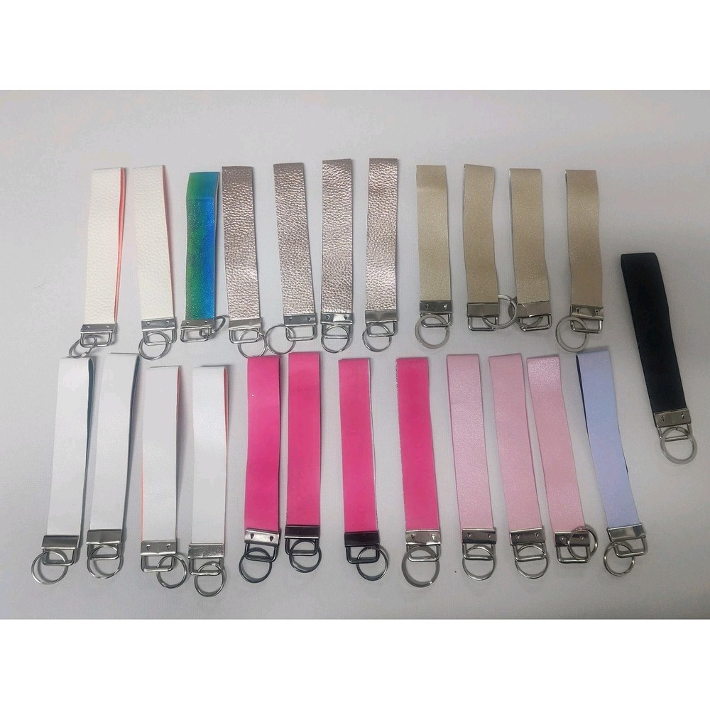 24 Pieces Wristlet Keychain Bulk Lanyard Hand Wrist Strap Keychain Reseller Gift